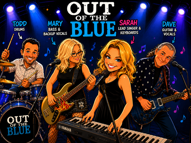 OUT OF THE BLUE